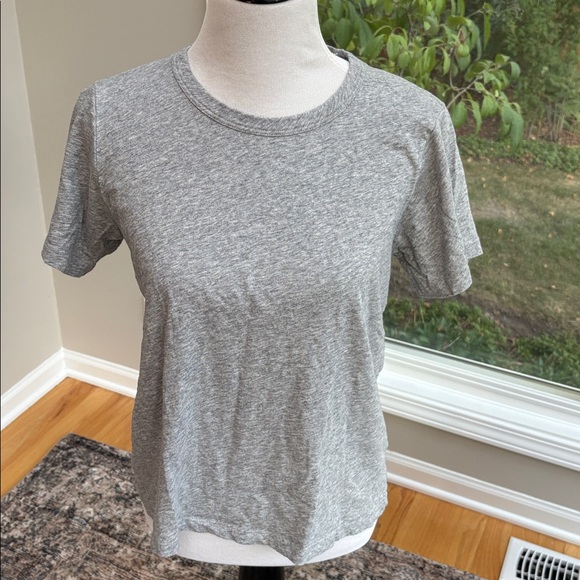 Veronica Beard | Heather Gray Tee, Sz M - Picture 1 of 4